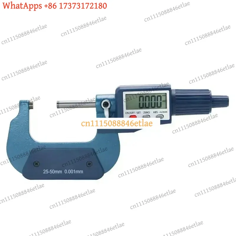 k3 for SHAHE 25-50mm Digital Outside Micrometer – 0.001mm Precision Electronic Caliper Tool