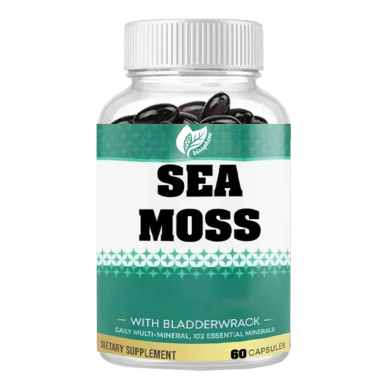 

Органические, дикие водоросли, необходимые питательные вещества для баланса, здоровой кожи и поддержки кишечника | 60 капсул