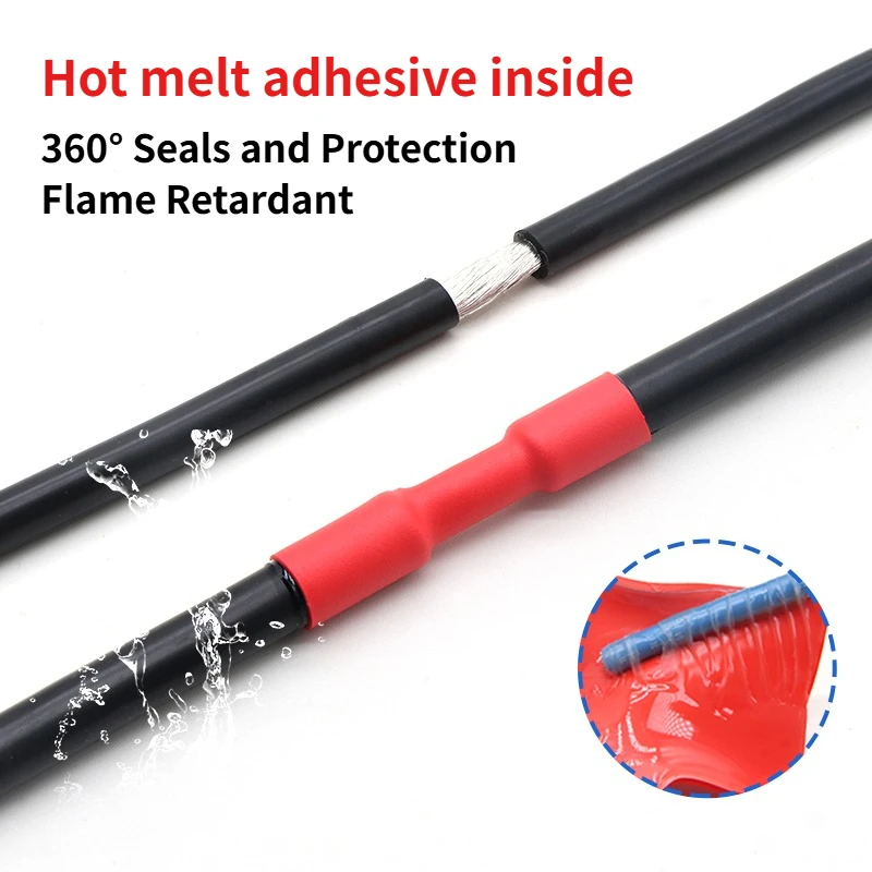 3:1&4:1 Heat Shrink Tube 1.6mm - 72mm Dual Wall With Glue Adhesive Lined Shrinkable Waterproof Wire Wrap Insulated Cable Sleeve