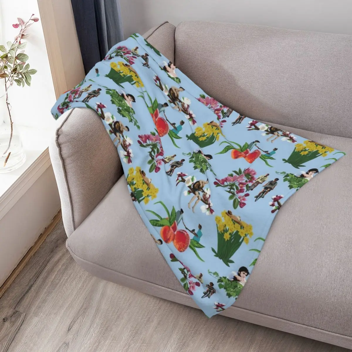 اتصل بي باسمك، بطانية رمي بنمط لهدايا عيد الميلاد للطفل، بطانيات قطبية مزخرفة