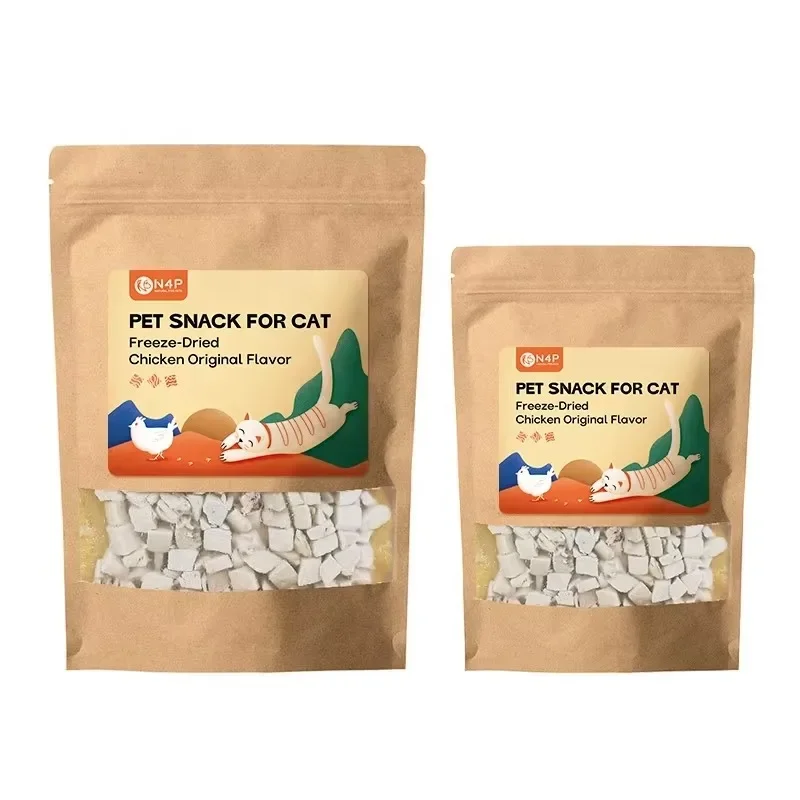 Pet Snacks Bags of Highly Nutritious Freeze-dried Chicken Catfood Pet Dog Snacks Nutritious Delicious Chewable Snacks Accessory