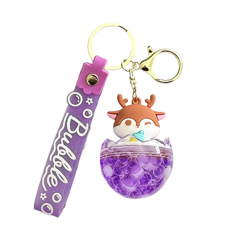 Minso Ekskluzywne i wykwintne butelki na olej, breloczki z małymi zwierzętami, zawieszki do plecaków, prezenty dla par, breloczki do kluczy samochodowych