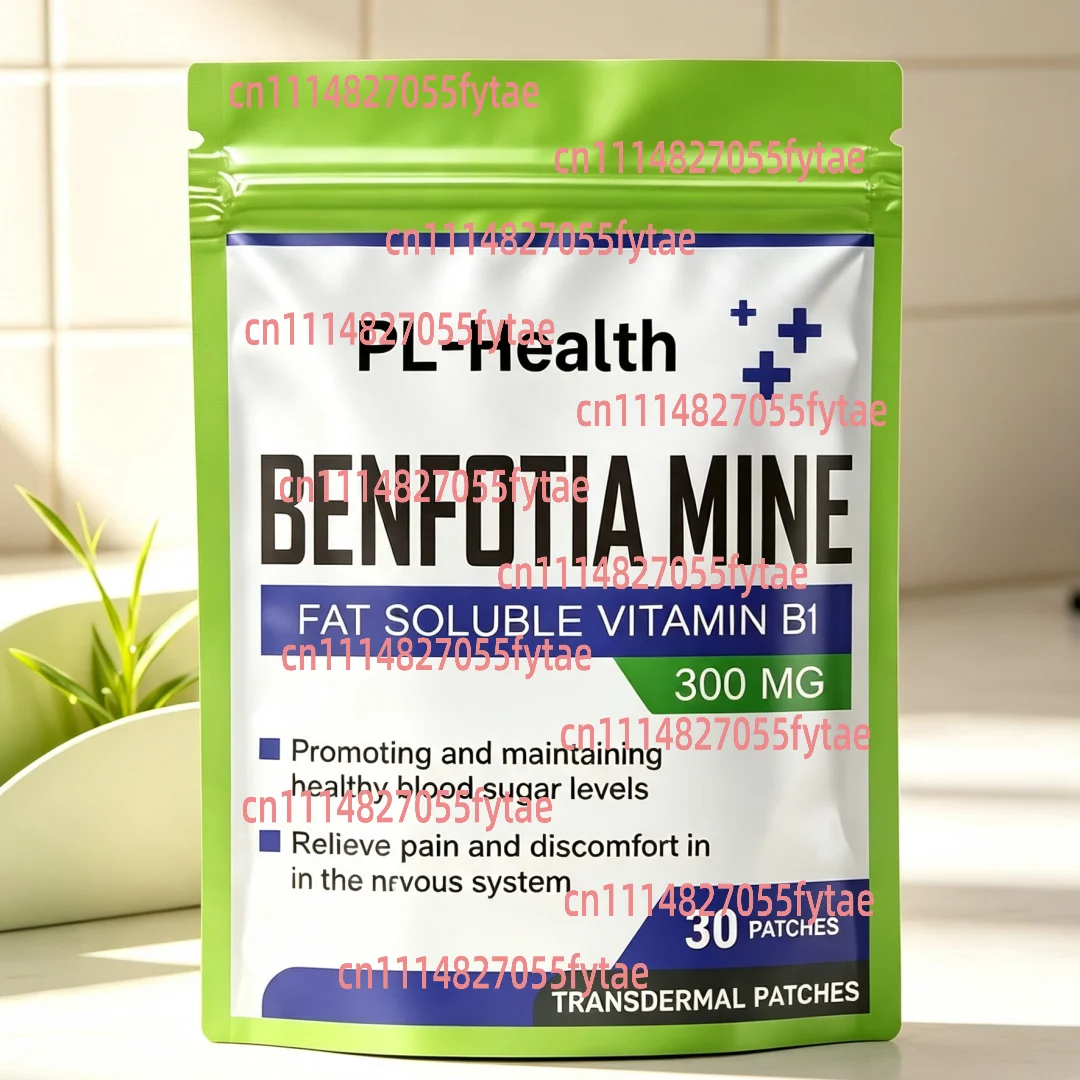 30 Patches Benfotiamine Transdermal Patches Enhanced Absorption Supports Overall Health
