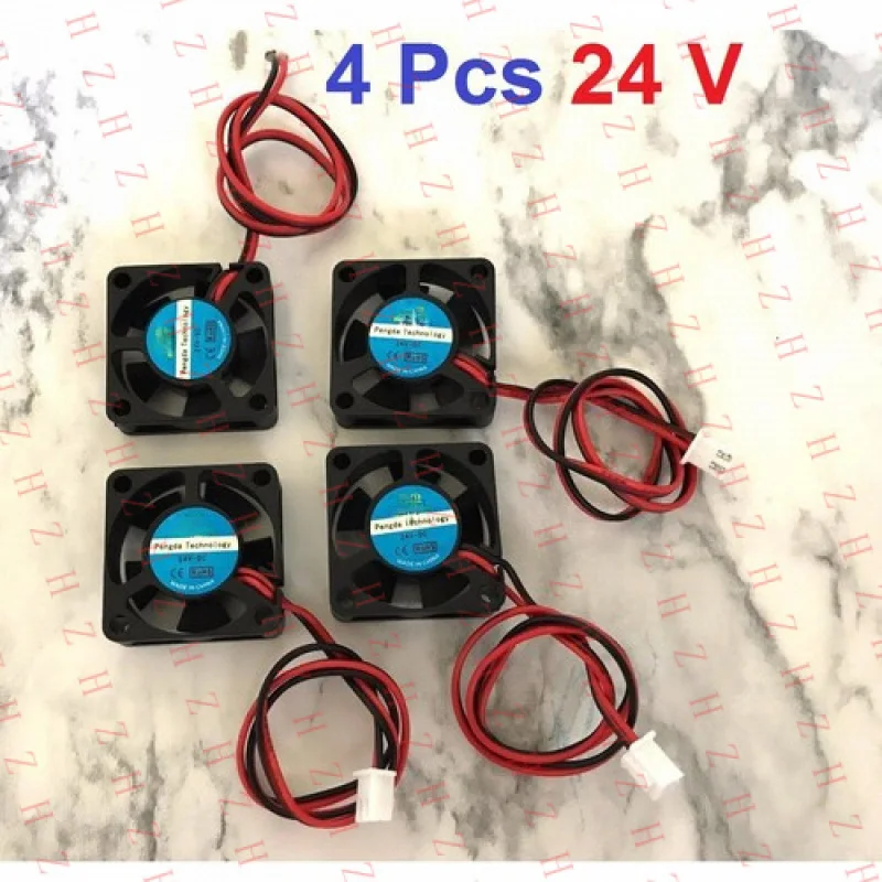

Вентилятор охлаждения для компьютера P+ 1Pcs 5V 12V 24V 30mm 3010 30x30x10mm DC для 3D-принтера, 2-контактный