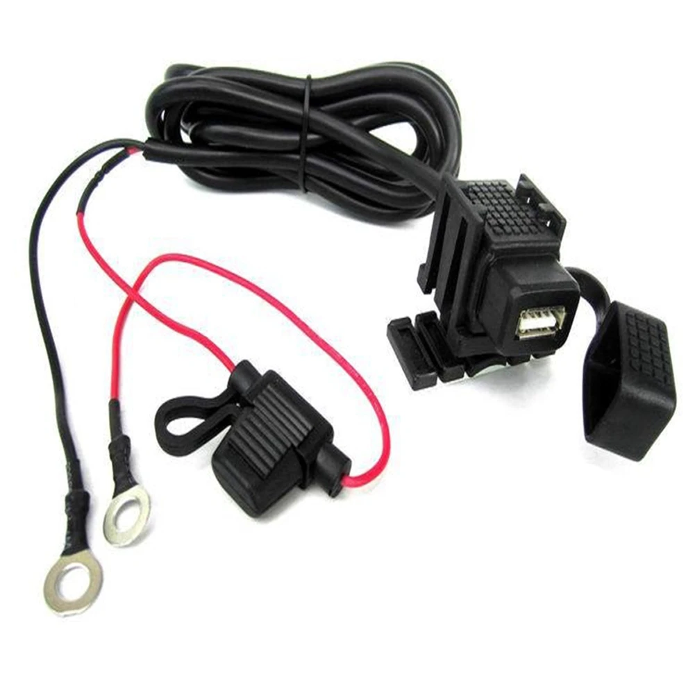 

12V Waterproof Motorbike Handlebar Charger 2.1A Motorcycle USB Adapter Power Supply Socket for Mobile Phone USB
