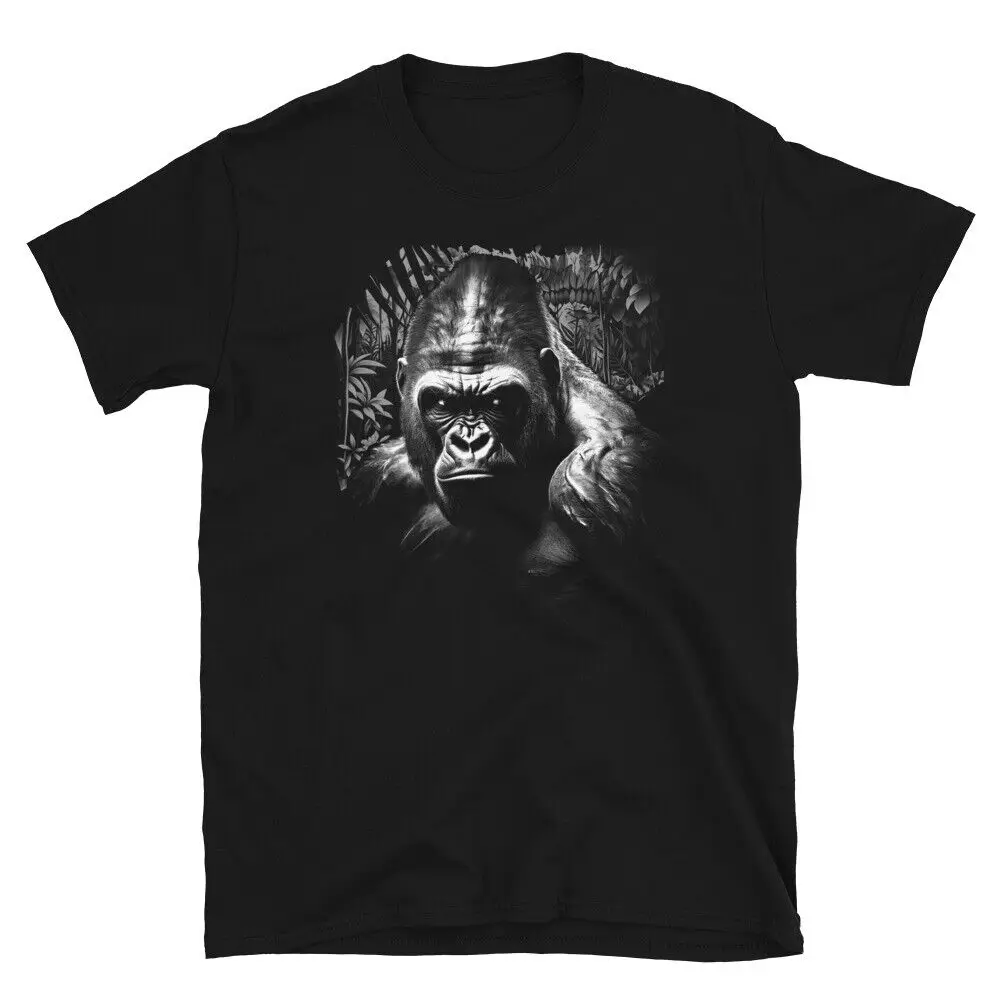 

Gorilla Silverback Jungle King T-shirt - Bold Design for Adventure Lovers