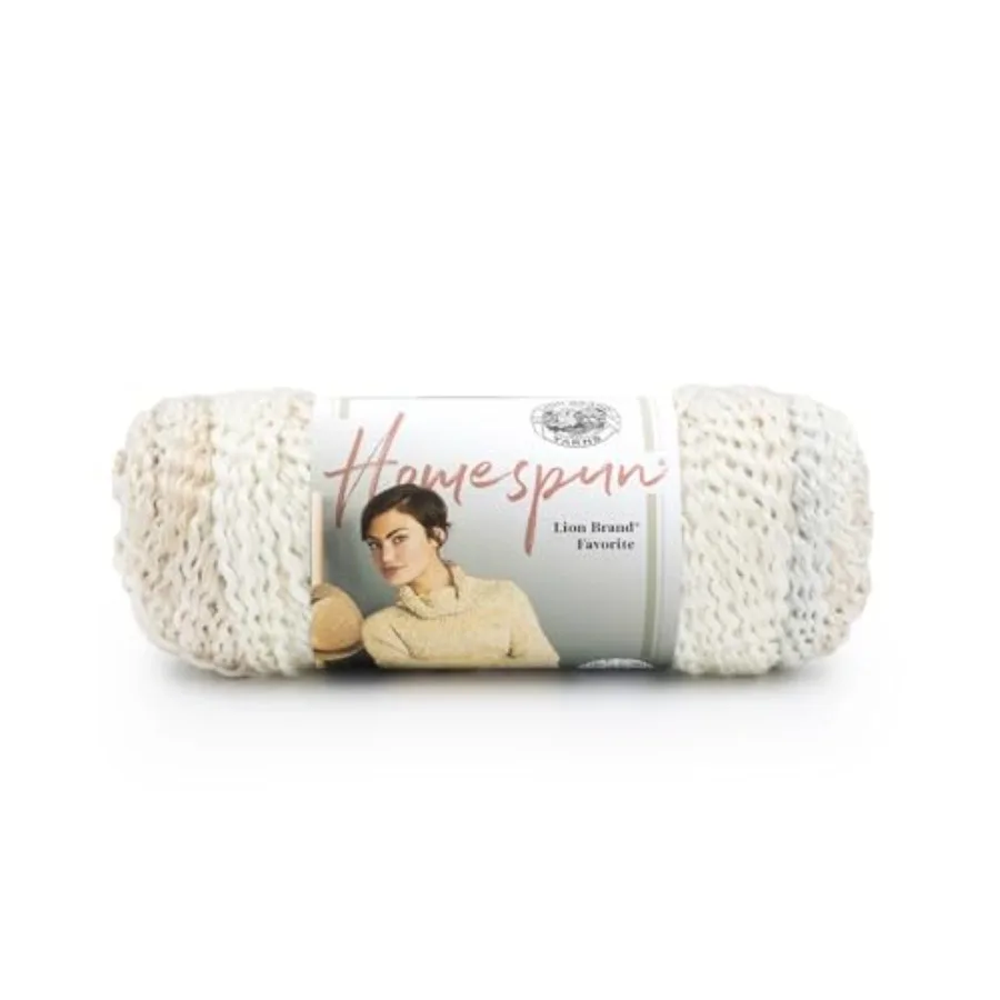 

Homespun Yarn, Soft Bulky Yarn for Knitting, Crocheting, and Crafting