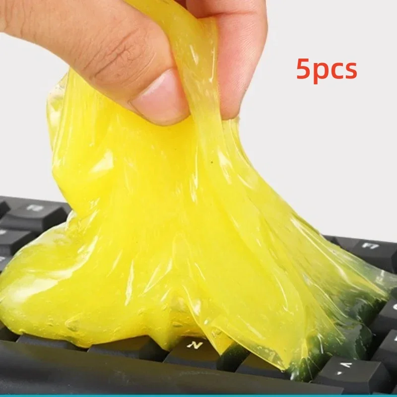 NewAuto Auto Reinigung Pad Kleber Pulver Reiniger Magie Reiniger Staub Entferner Gel Hause Computer Tastatur Sauber Werkzeug Auto Reinigung