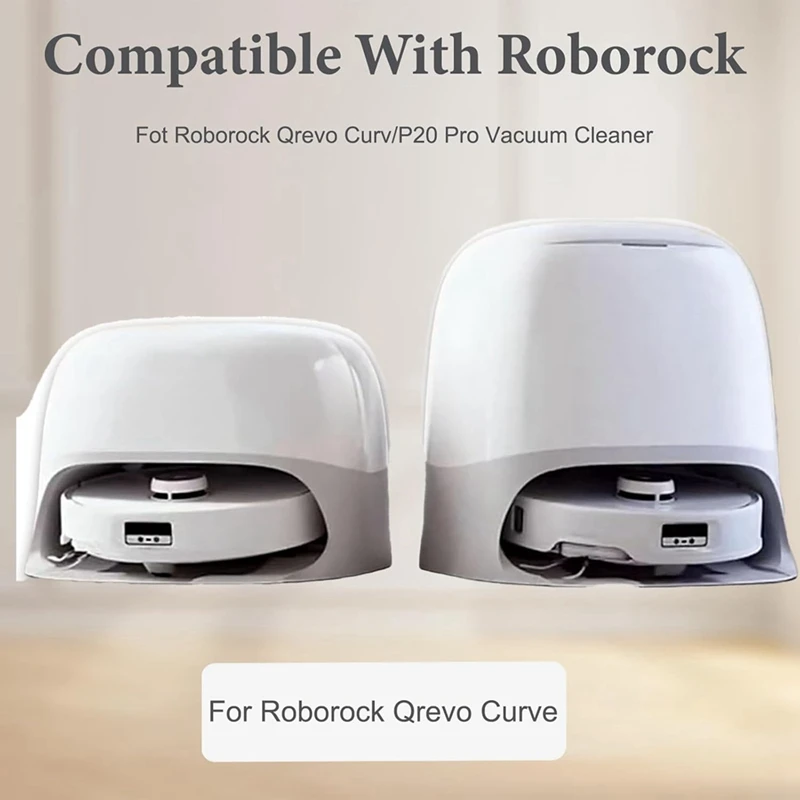 16 قطعة استبدال أجزاء ل Roborock Qrevo منحنى/P20 برو جهاز آلي لتنظيف الأتربة أجزاء الجانب الرئيسي فرش مرشحات HEPA