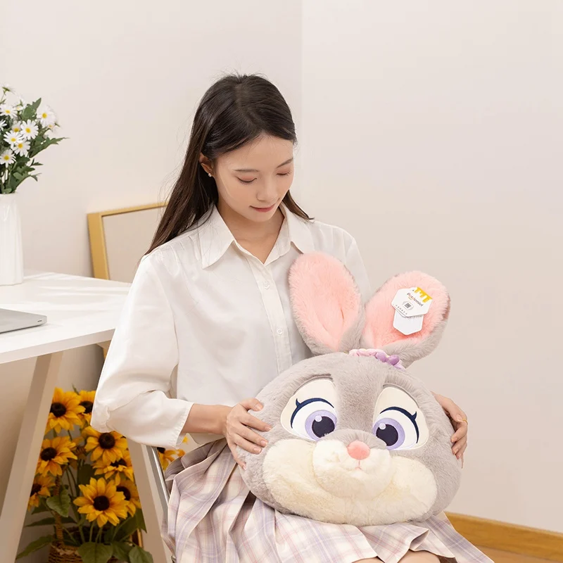 Disney Zootopia peluche Judy Hopps juguete Nick Wilde muñeca garra almohada de Hockey sobre hielo cojín regalo para niños