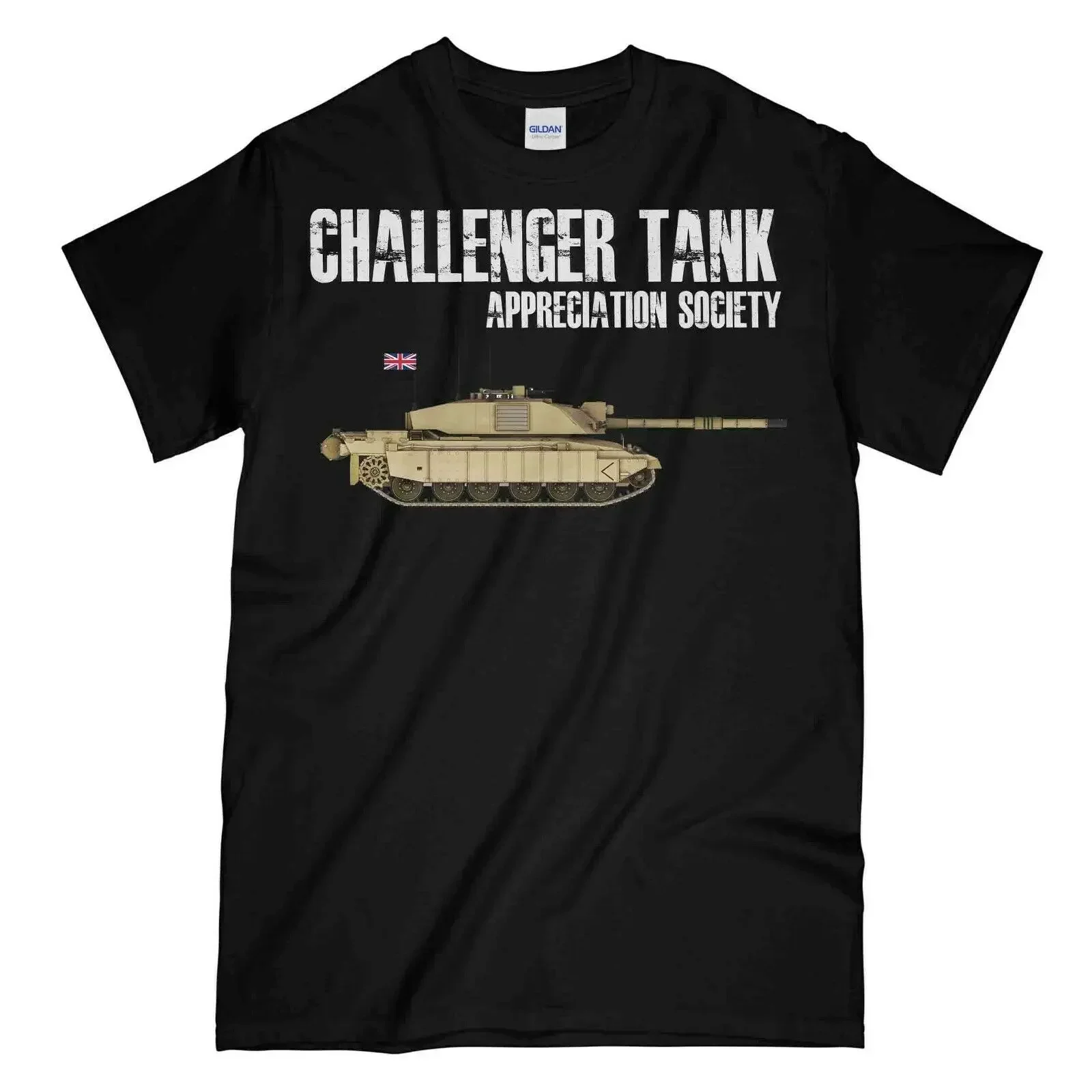 Challenger Tank Appreciation Society Printed T-Shirt. Summer Cotton O-Neck Short Sleeve Mens T Shirt New S-3XL