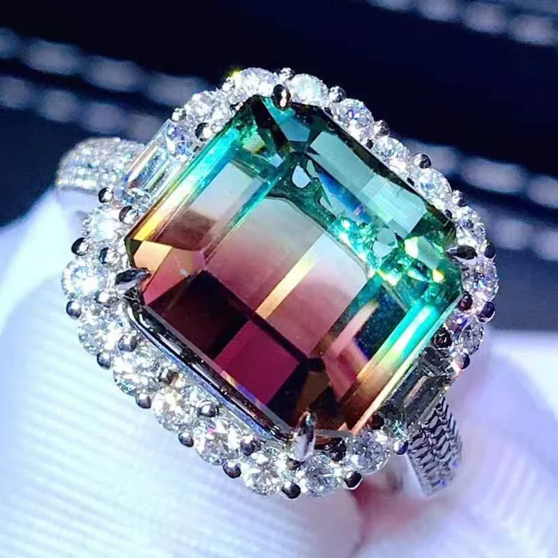 In 2024, fashionable, affordable, unique, colorful, exquisite jewelry, versatile, men's and women's, gifts, love, charming rings