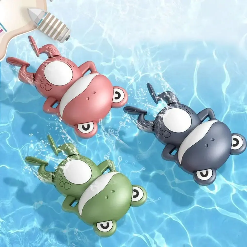 Baby Bath Toys Bathing Classic Chain Clockwork Frogs Pool Beach Water Toy For Kids Water Playing Toys