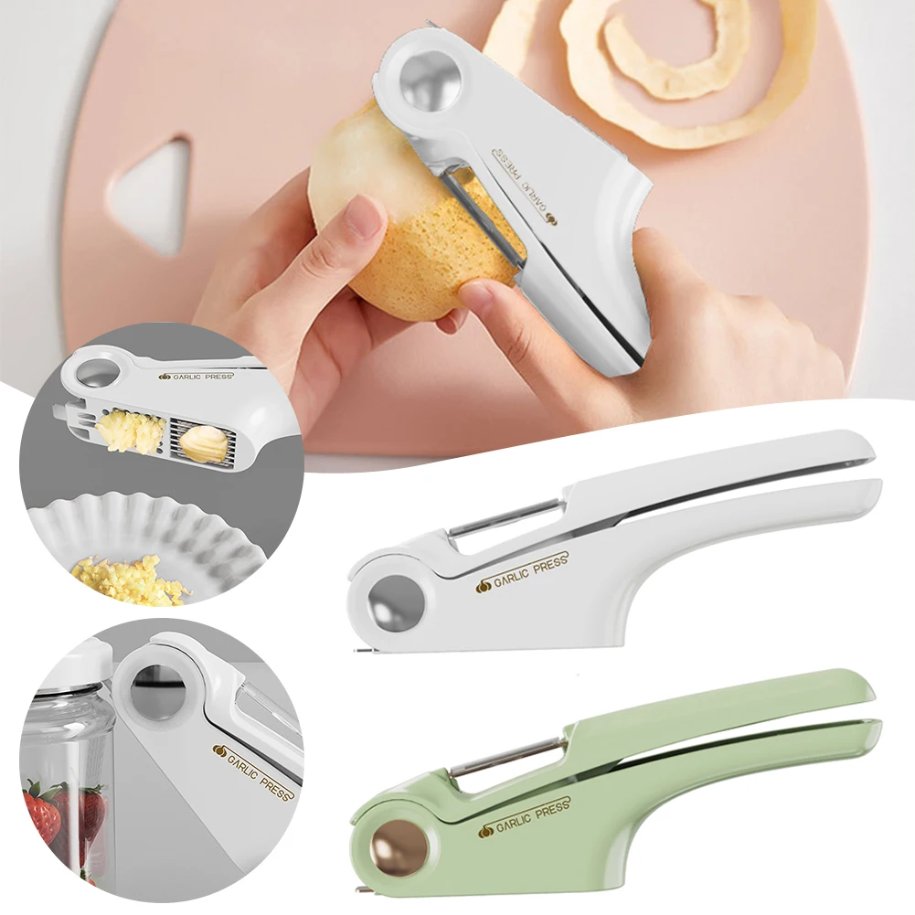 

Многофункциональный ручной пресс для чеснока, мощный прочный измельчитель для чеснока для домашней кухни