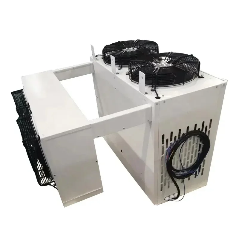 

Factory export box refrigeration unit 220V compressor freezer condensing unit 1HP wall mounted refrigeration unit