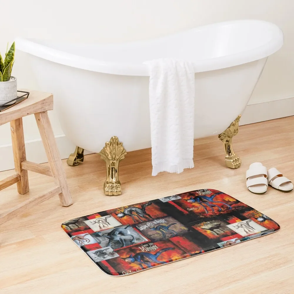 

O2 Artwork Bath Mat Bathroom Use Rug Bathroom Slip-Resistant Mat