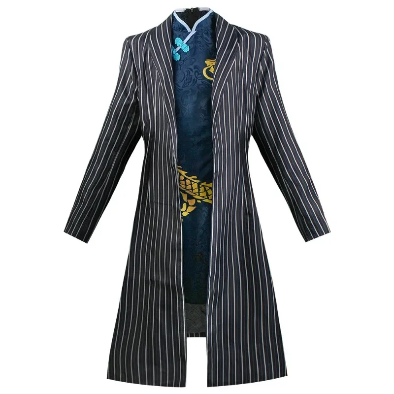 New Anime Game Blue Archive Cosplay Kisaki Costume Qipao Cheongsam Wigs Lolita Headwear Suit Full Set Halloween Party Cosplay