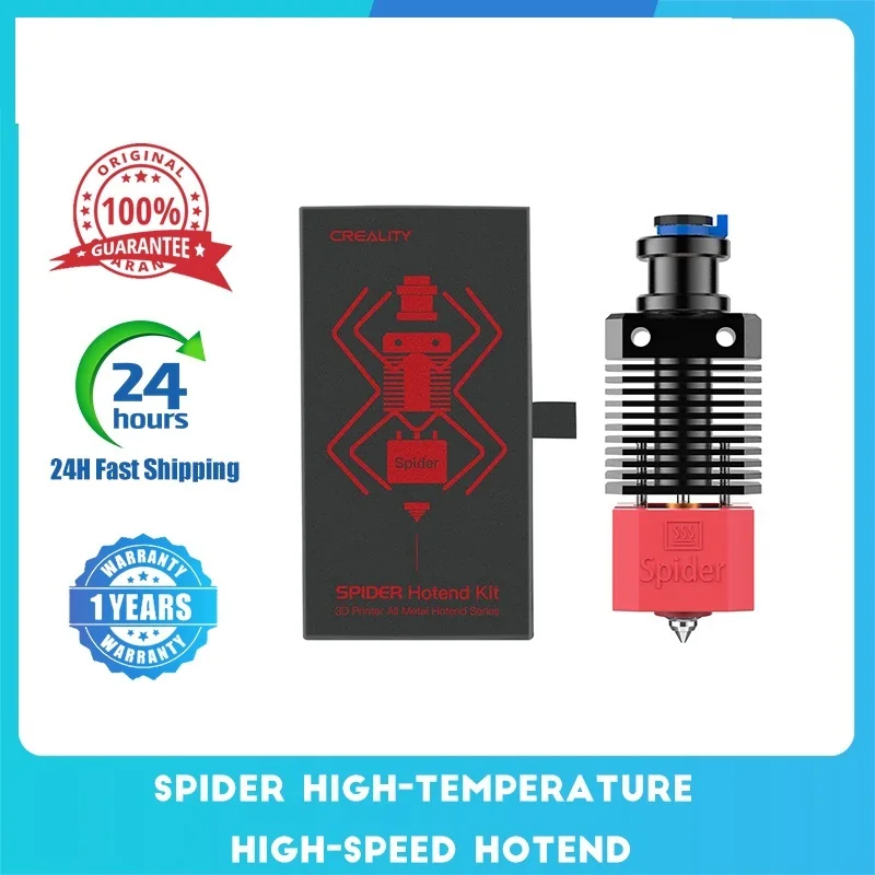 Go! Spider High temperature High speed Hotend Kit for Ender 3 Ender 3 V2 Ender 3 Pro Ender 5 Series CR-10 Series 3D Printer