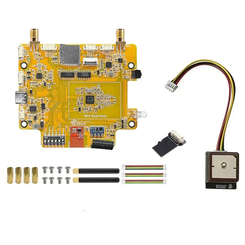 【publicity】nm-rf-hat-with-gps-companion-hat-zero-conflict-multi-band-rf-for-esp32-2432s028-cyd-cc1101-ir-tx-rx-433m-ask-power-m