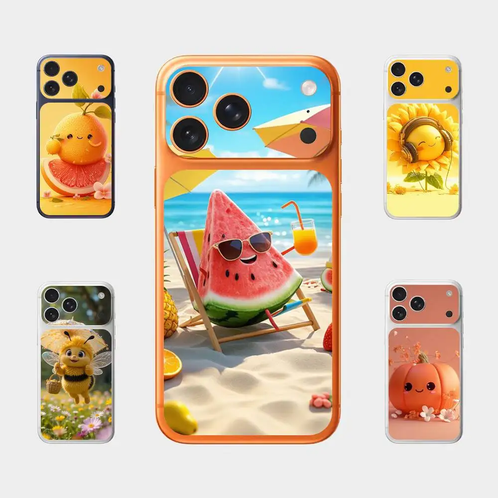 

Cute Little Elf For Iphone 17 Pro Max Back Protective Decorative Sticker Back Cover