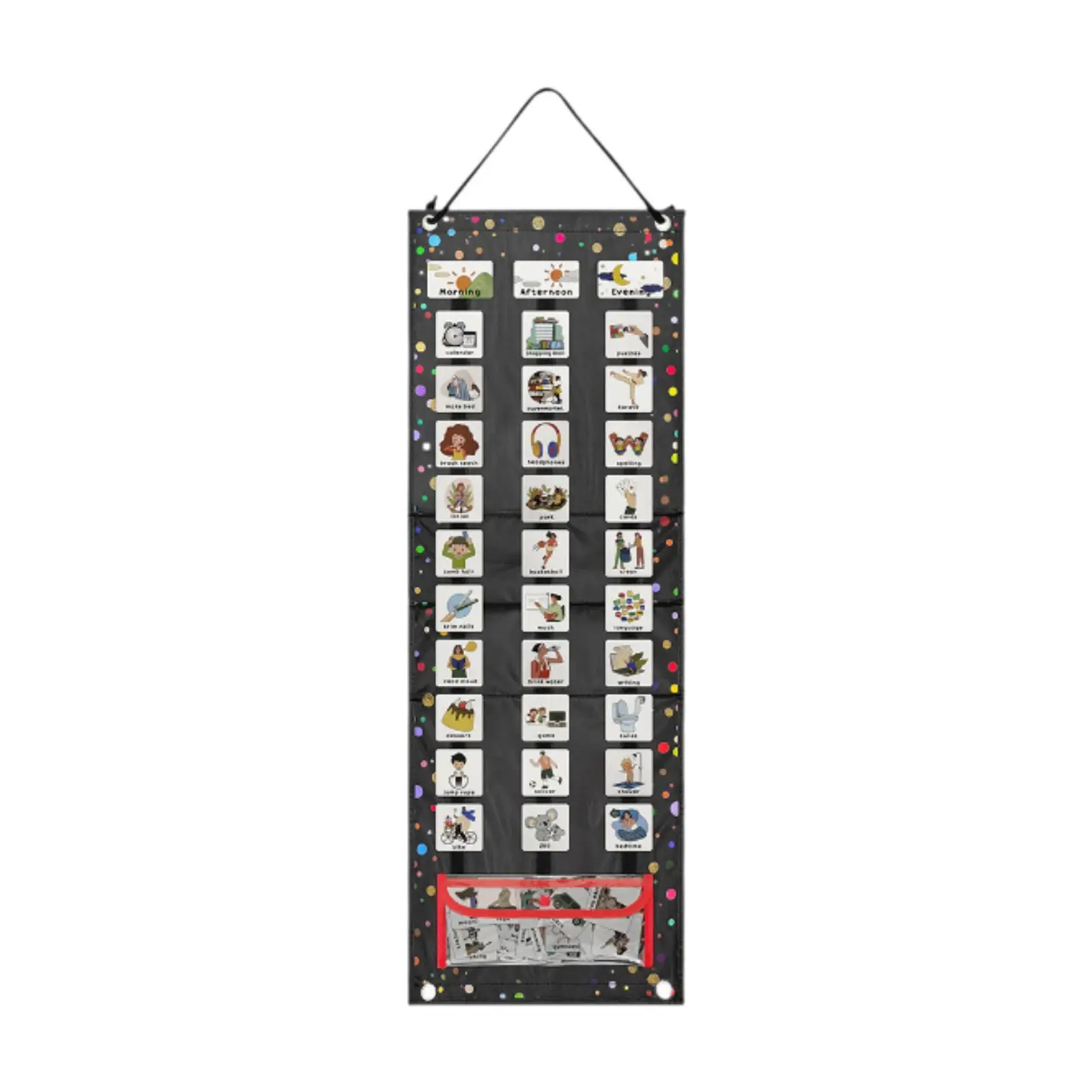 Kids Visual Schedule Chart Multipurpose Practical Learning Materials