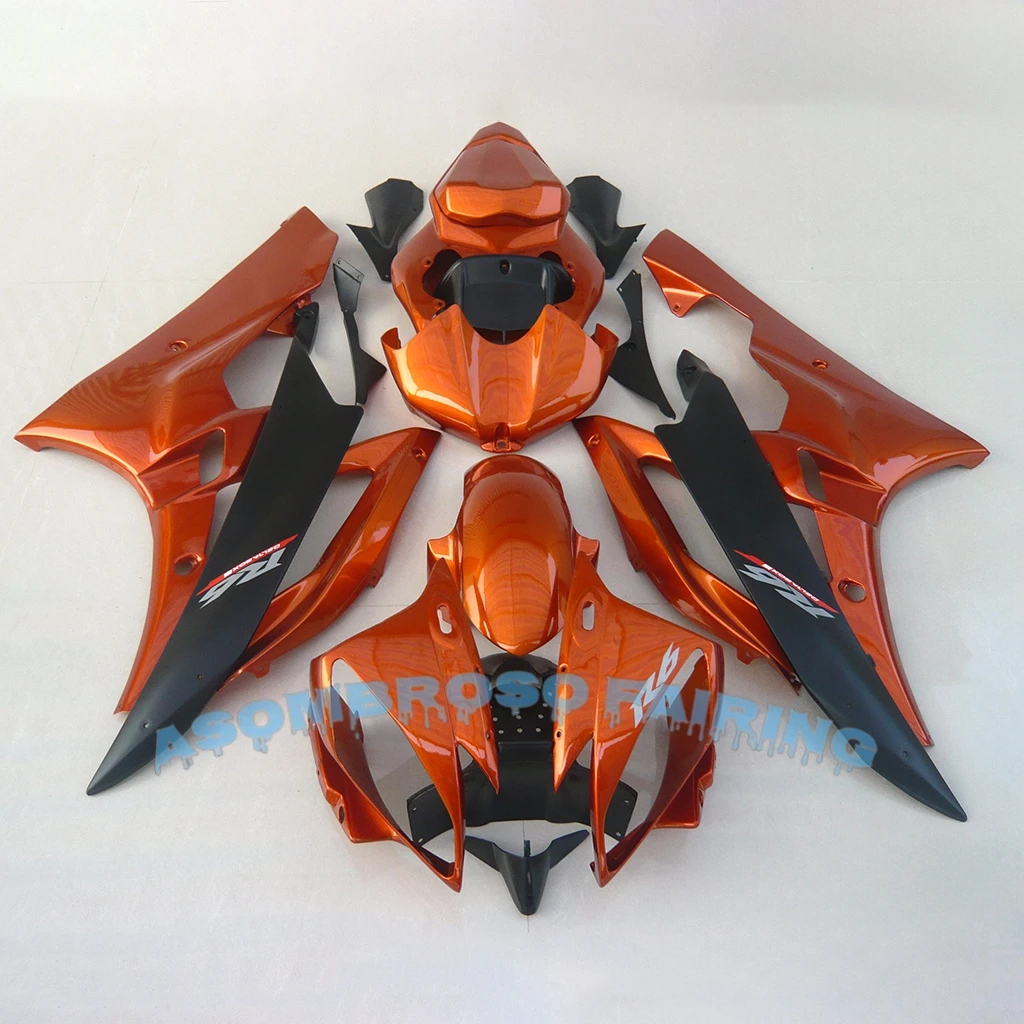 Fit for YAMAHA YZF-R6 06 07 YZFR6 2006 2007 4Gifts 100% Fit Injection Mold New ABS Plastic Fairings Kit Bodywork Set Sky Blue image 5