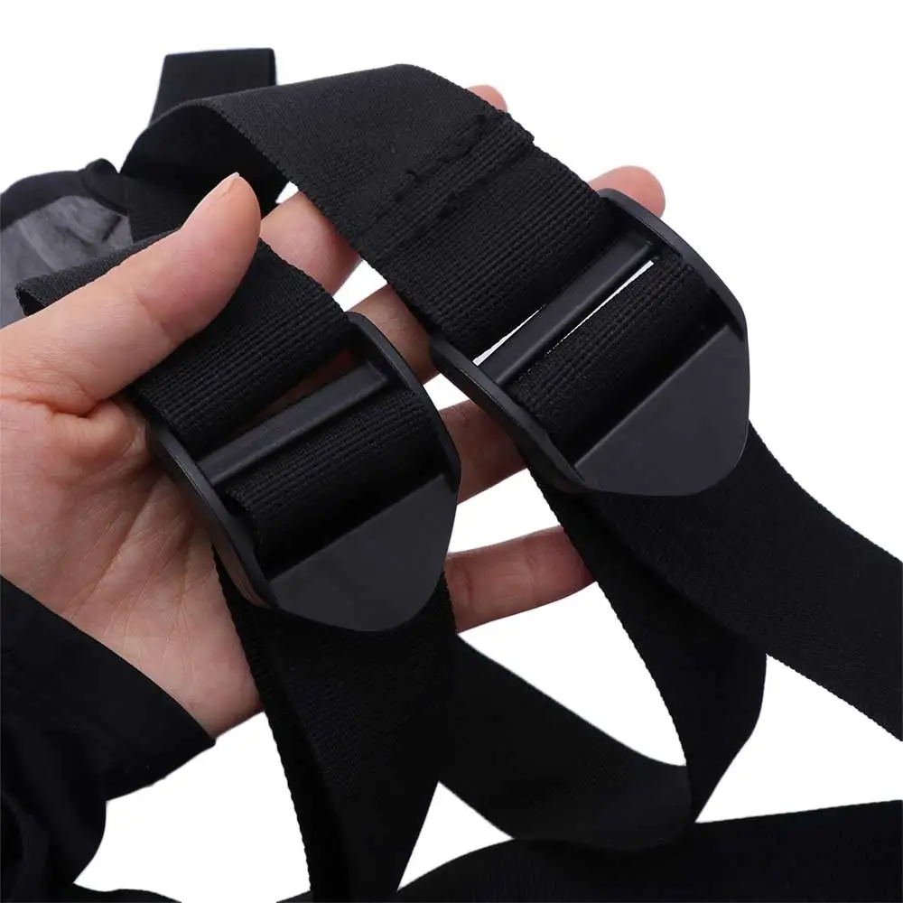 Breathable Cervical Neck Traction Belt Strong Bearing Capacity Adjustable Hanging Neck Stretching Soft Installation-free