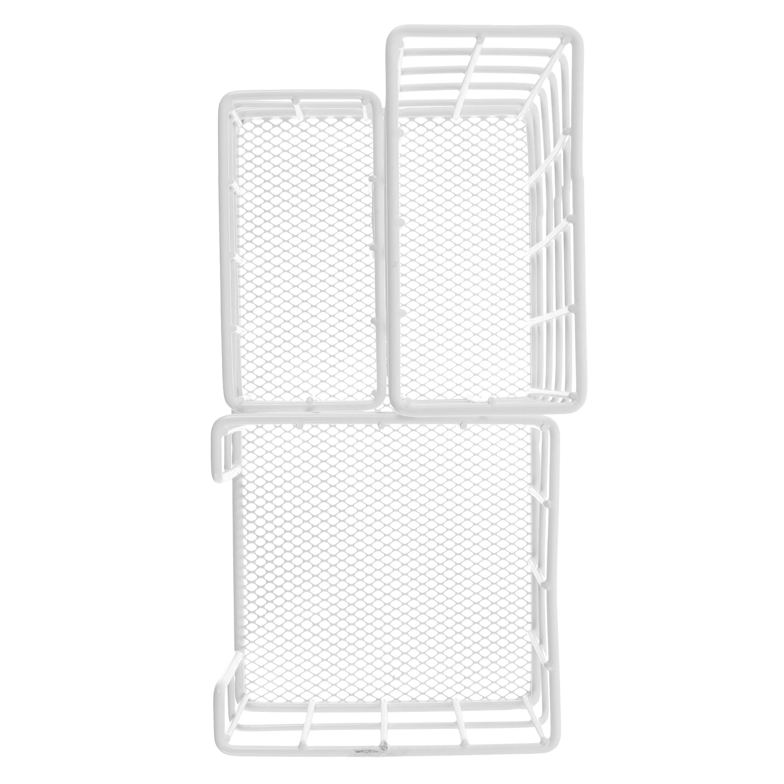 

Sturdy Desktop Storage Shelf Multi-Functional Iron Stationery Organizer For Office Lightweight Shelf Easy Assembly