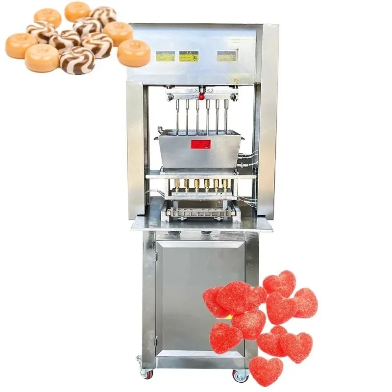 small  Type servo pouring machine, semi-automatic candy pedal machine