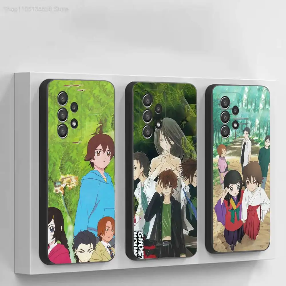 Anime Series G-GHOST HOUNDS Fashion Black Soft Protective Case For Samsung S26 S25 S24 S23 S22 30 21 10 S9 Ultra Plus Lite FE