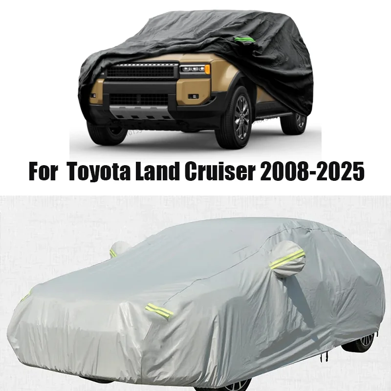 

Outdoor Car Covers Custom Fit for Toyota Land Cruiser 2008-2025 Waterproof All Weather for Automobiles Rain Snow Sun Protector