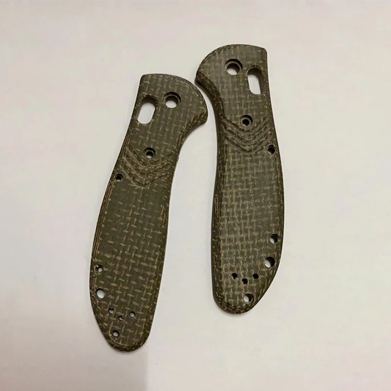 Escala de cuchillo Griptilian 551/550 Micarta lino – Repuesto - imagen 2