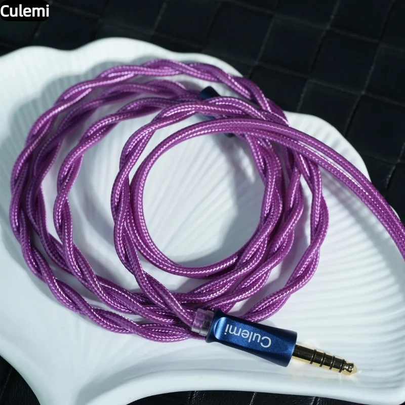 Kabel słuchawkowy Culemi-07 2-żyłowy 2.5/3.5/4.4mm MMCX/QDC/0.78 2Pin 6N OCC Zamiennik Ulepszony Kabel Zbalansowany — zdjęcie produktu 5