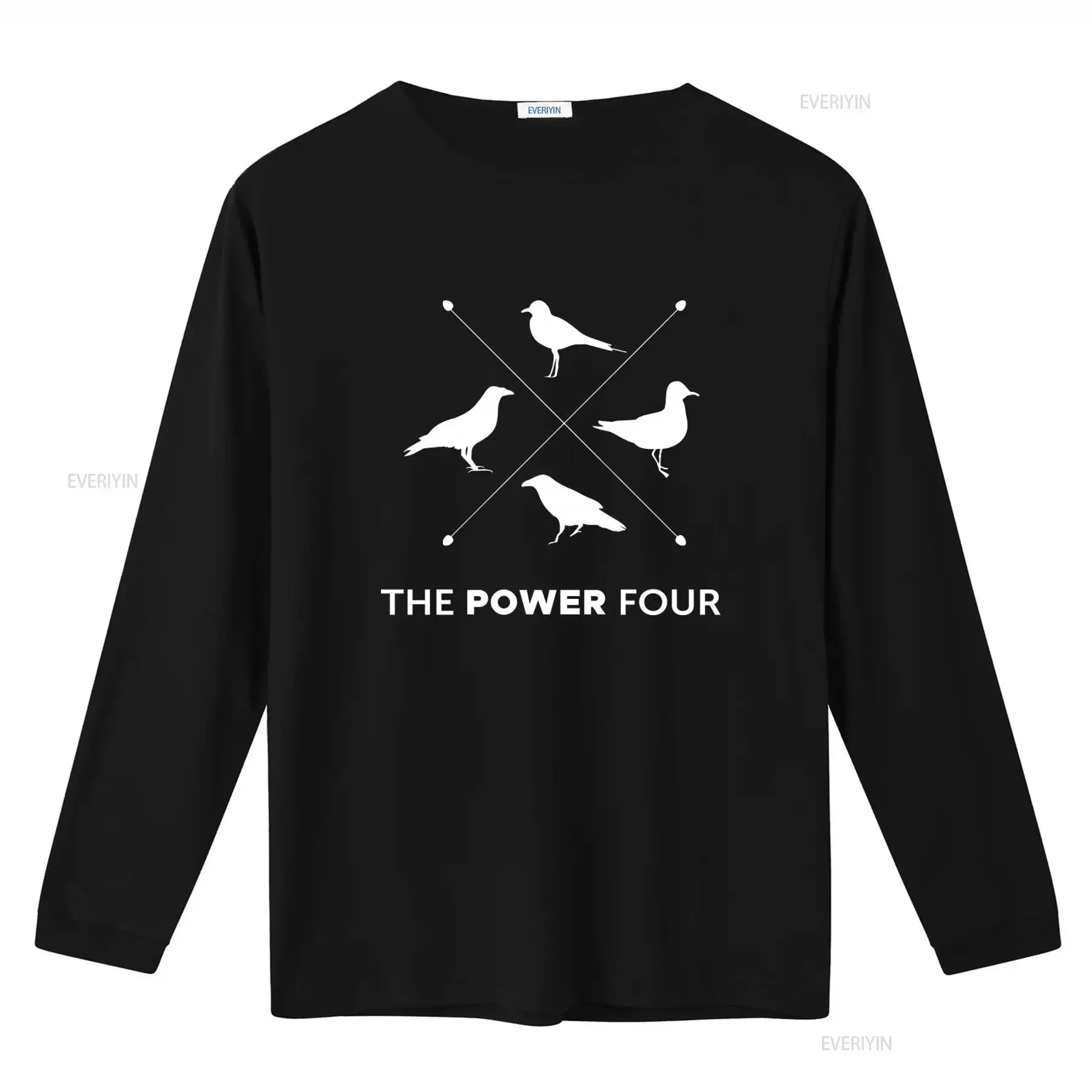 Wingspan T Shirt Board Game the Power Four Ravens Gull Killdeer for American Market vintage Washed Stylish Casual Soft