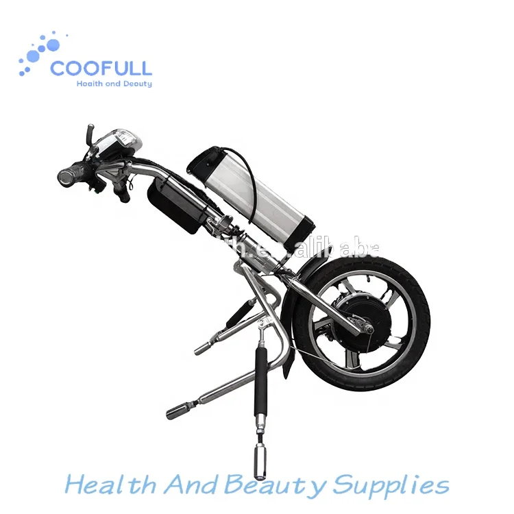 Coofull One Arm Drive Wheelchair Attachment Electric Handbike for Wheelchair