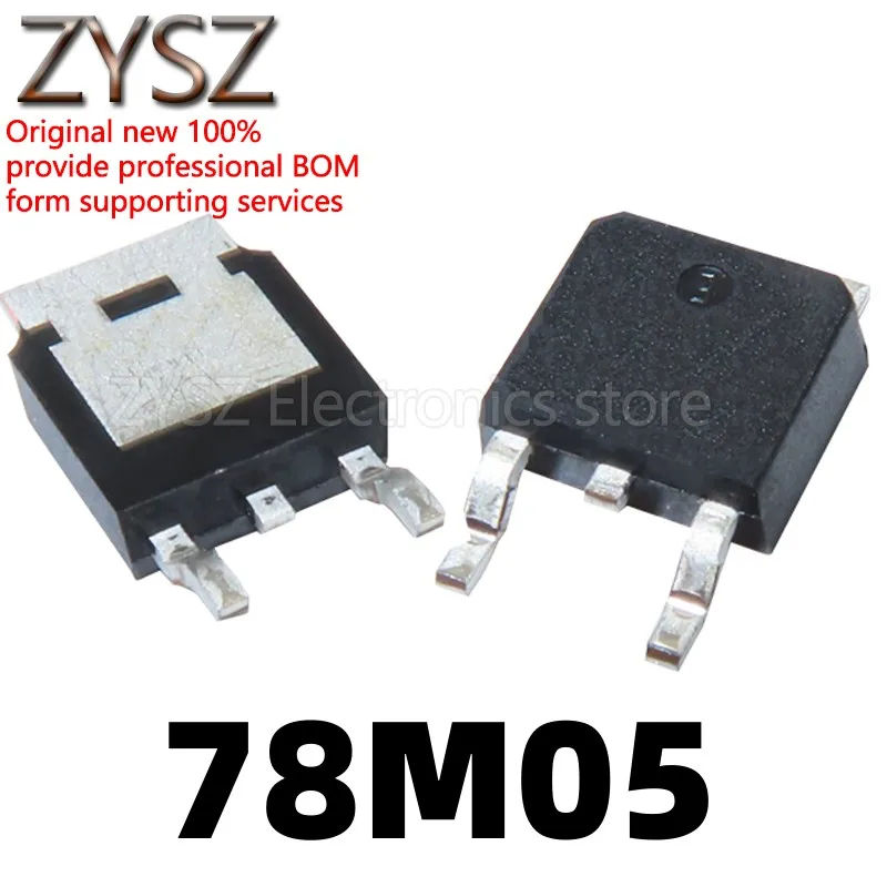 1Pcs L78M05CDT 78M05 Chip To-252 5V Voltage Regulator