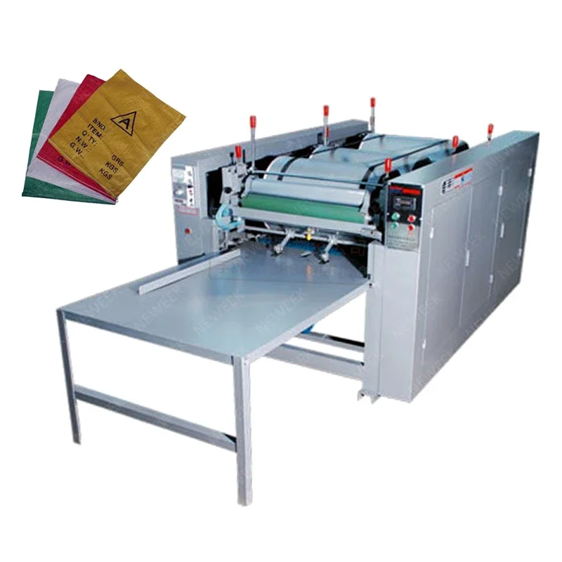 NEWEEK Flour Bag Rice Sack Non Woven Bag Printing Machine With Flexo