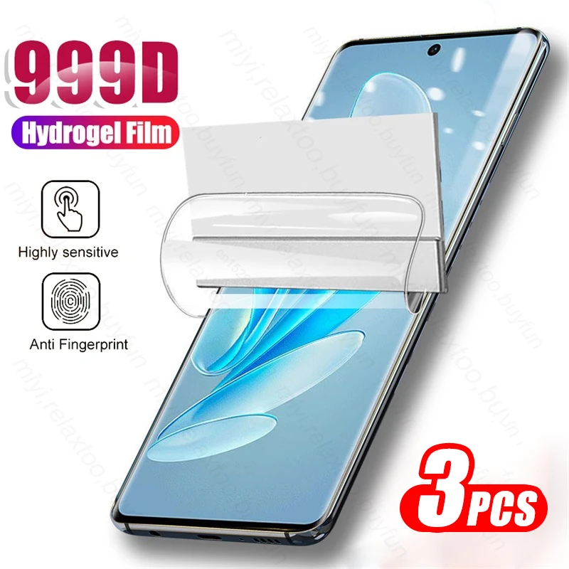 3PCS Hydrogel Film Screen Protector Case For Vivo V29 5G V2250 6.78