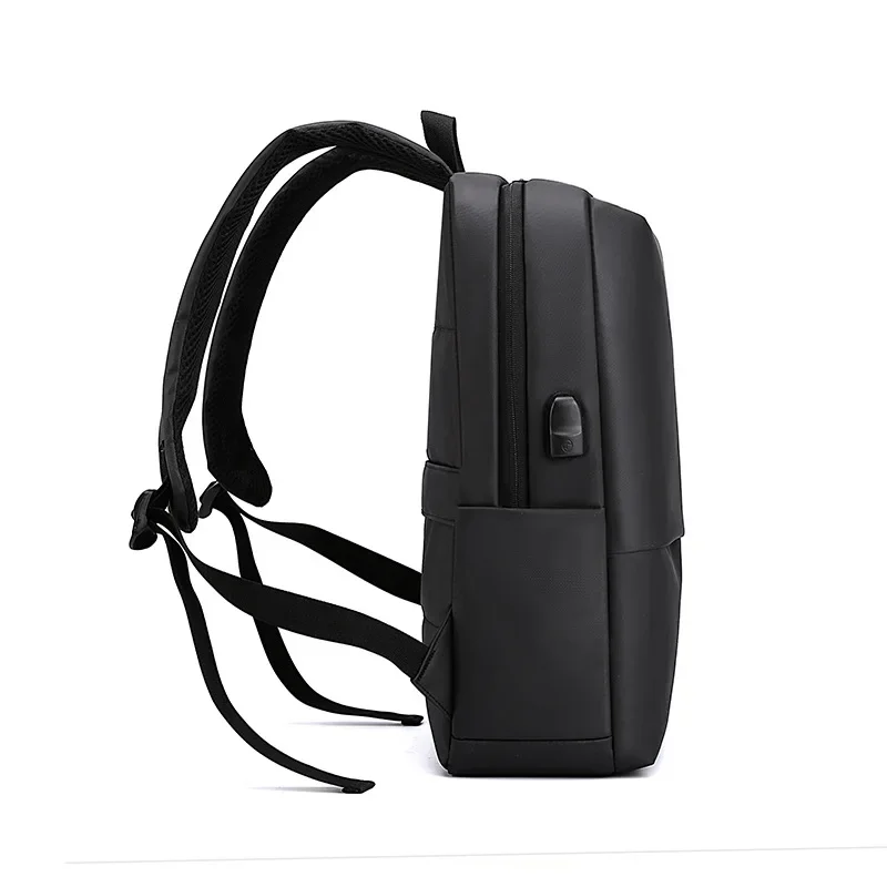 New Fashion Film Backpack Men's Casual Usb Charging Travel Business Backpack Large Capacity Water-repellent Student Computer Bag