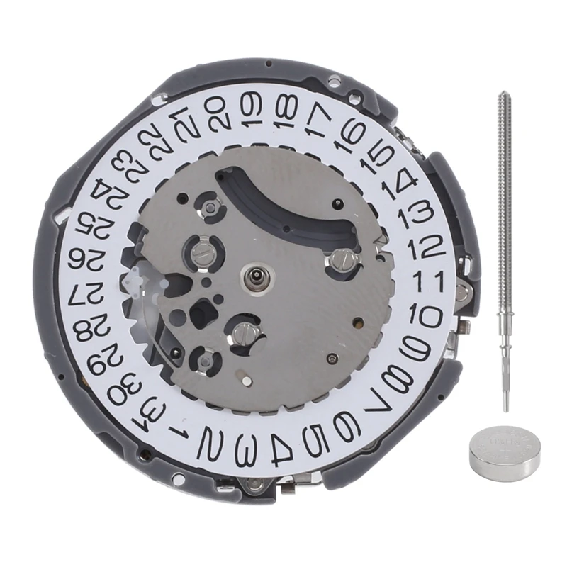 VK61A Quartz Watch Repair Spare Parts Movement Minute Hand Date Display JAPAN With Battery