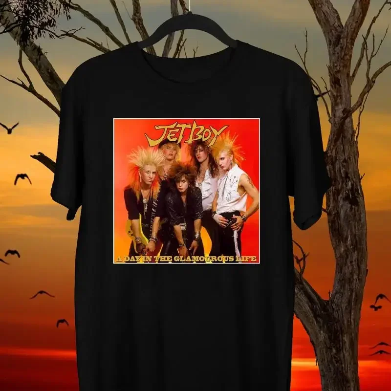 Rare Jetboy A Day In The Glamorous Life T Shirt Black All Size Am778