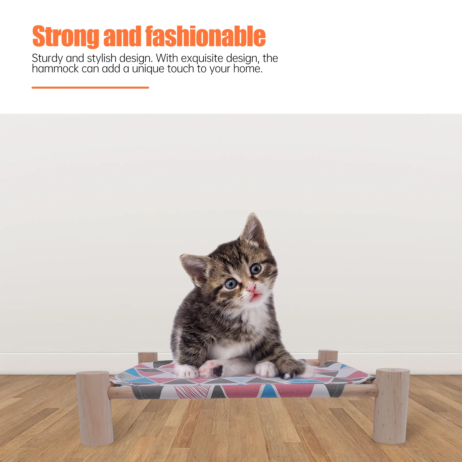 

Hammock For Cats Large Space Cozy Breathable Bed Nest Sturdy Design Moistureproof Cat Sleeping Hammock Pet Cat Supplies Pet Nest