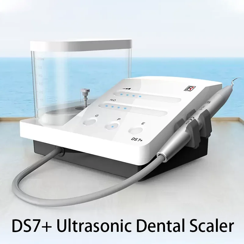 Ultrasonic Scaler Dental REFINE DS7+ LED Dentistry Ultra Sonic Oral Cavity Cleaning/Whitening Instrument Water Supply System