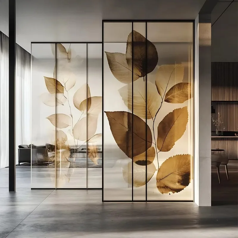 Light Emitting Diode Acrylic Screen Laser Art Panel Waterproof Metal Partition Hotel/Restaurant Interior Decoration Room