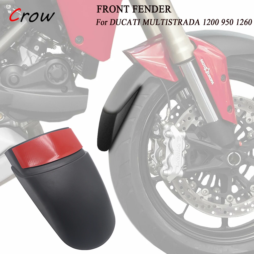 Motorcycle Front Fender Mudguard For DUCATI MULTISTRADA 1200 950 1260 Rear Extender Extension