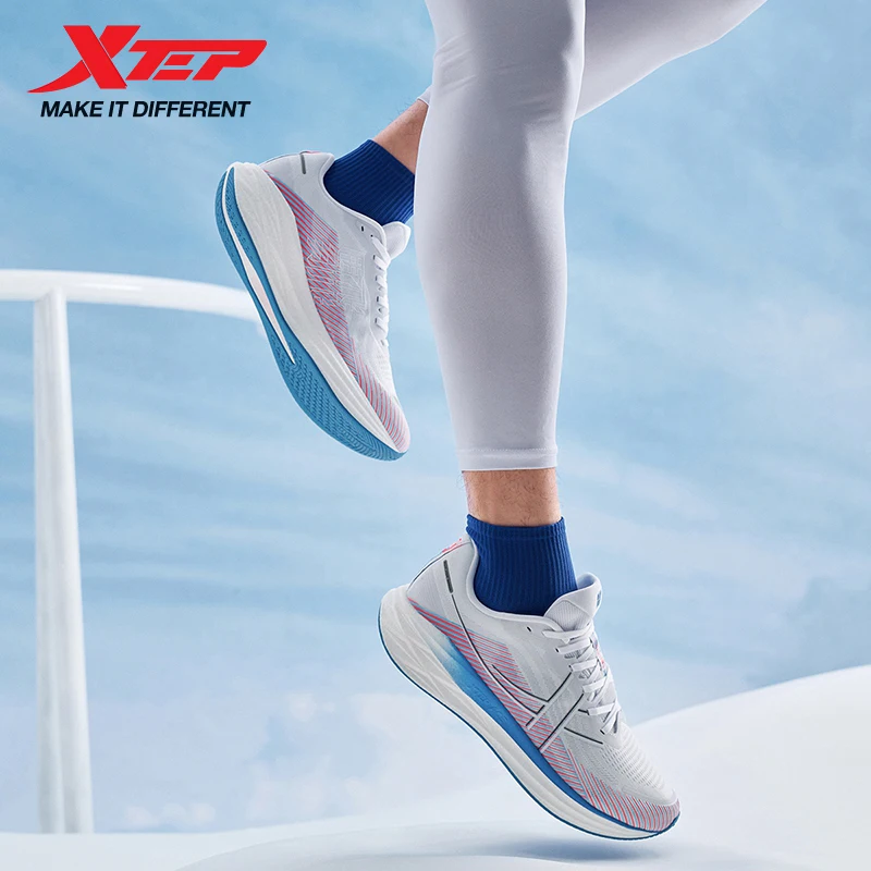 

Xtep Ultra Fast 5.0 Running Shoe For Men Durability Comfortable Shock Absorption Wear-Resistant Breathable Sneakers 976319110004