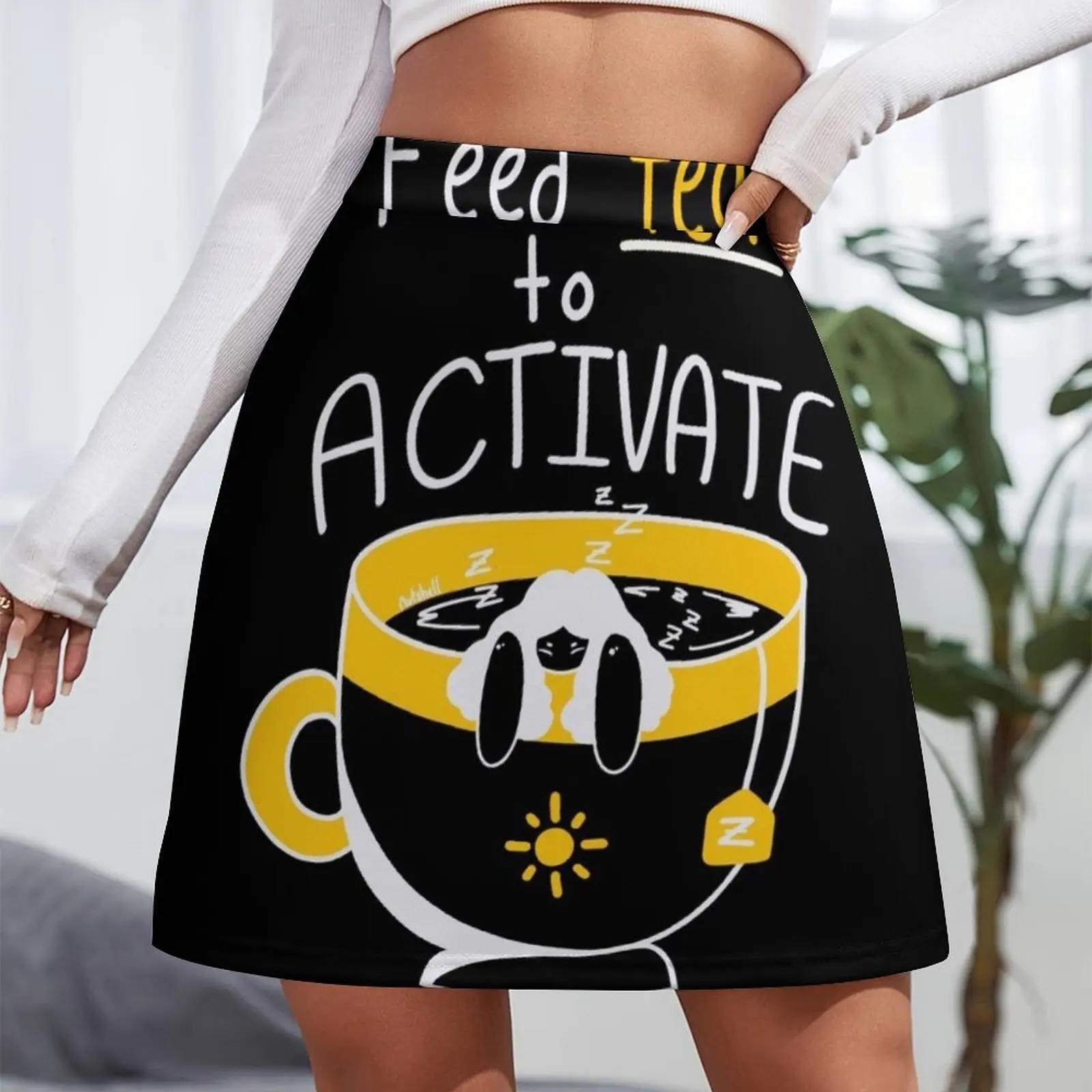 Feed Tea to Activate Mini Skirt 90s aesthetic shorts korean style women clothing women's golf wear summer Mini Skirt