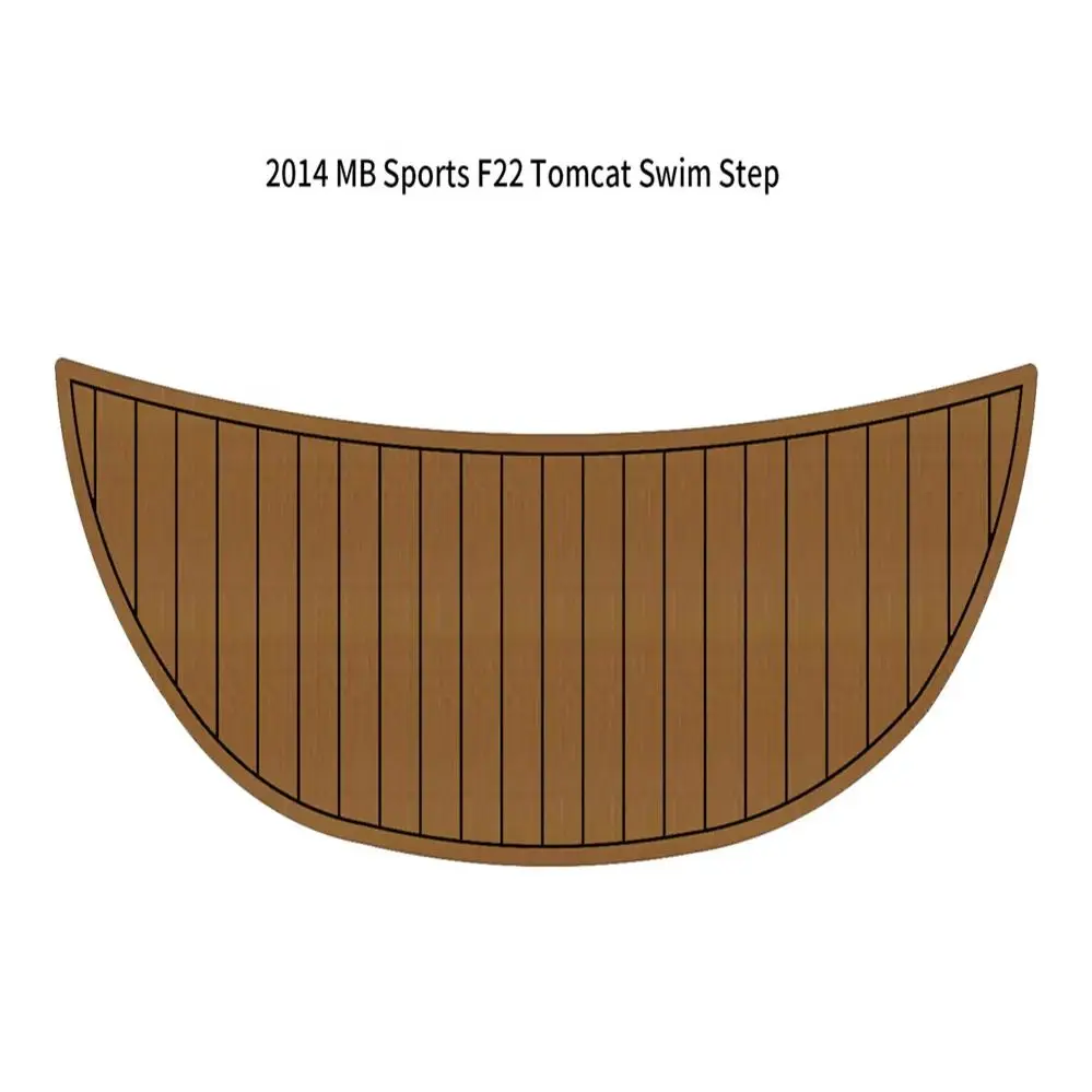 

2014 MB Sports F22 Tomcat Swim Platform Pad Boat EVA Teak Deck Floor Mat Seadek MarineMat Gatorstep Style Self Adhesive hx78