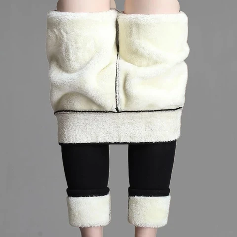 Velvet Lined Stretch Winter Leggings