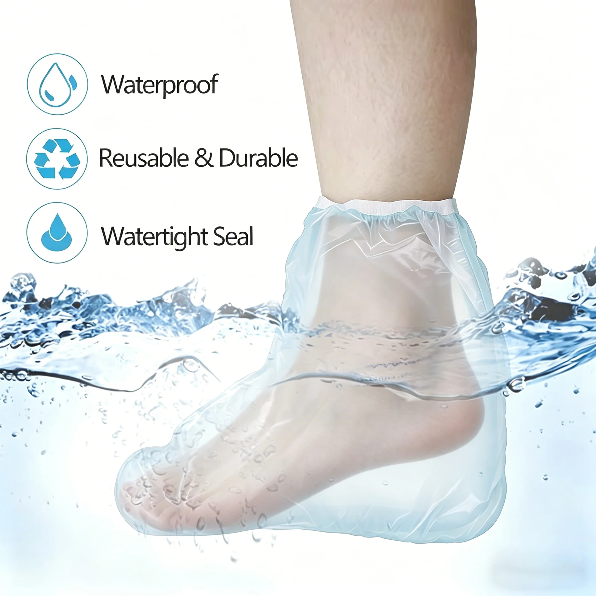 

Водонепроницаемые брюки для восстановления после операции при травмах стопы и переломах ног